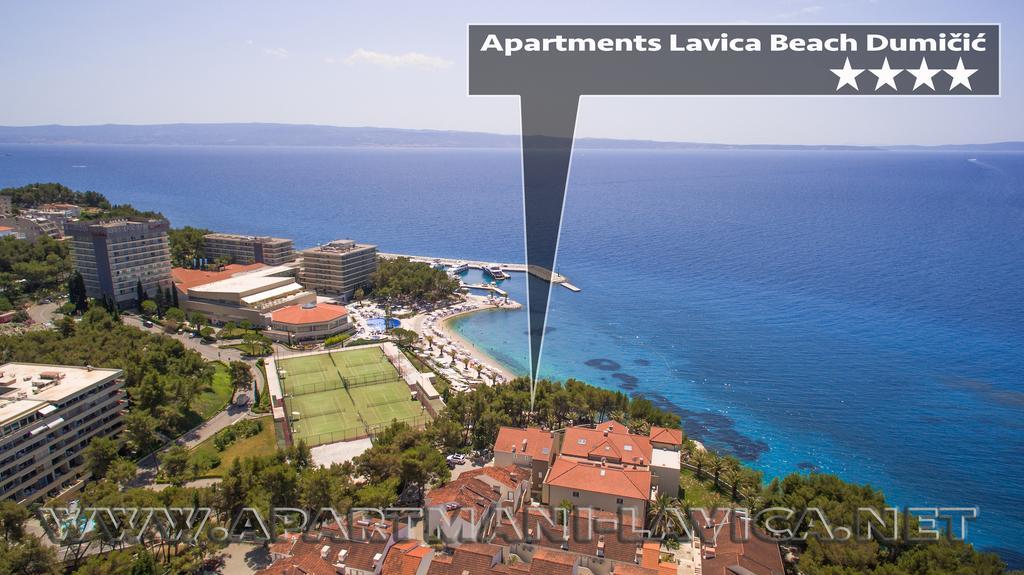 Apartments Lavica Beach Dumicic Подстрана Екстер'єр фото
